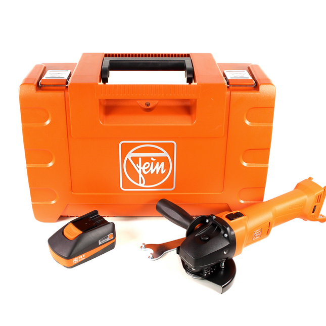 FEIN CCG 18-125 BL C Brushless Li-Ion Akku Winkelschleifer 125 mm im Koffer + 1x 2,5 Ah Akku - ohne Ladegerät - Toolbrothers