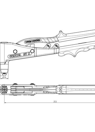 Remachadora manual GESIPA NTX longitud 260 mm (4000813032)