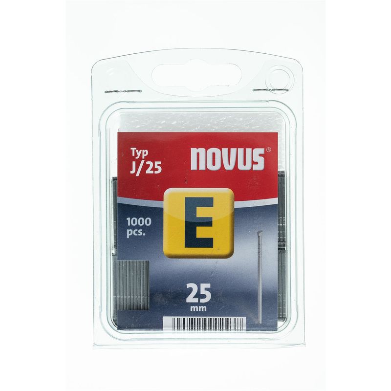 Clavos NOVUS E tipo J longitud 25 mm ancho de alambre 1,20 mm (4000813814)