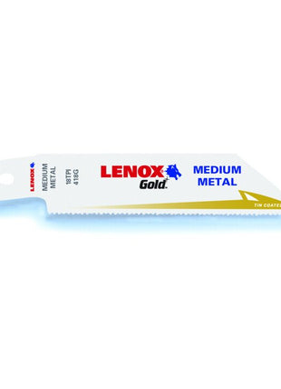 LENOX Lame de scie sabre Gold Lazer(R) Longueur 152 mm Largeur 25 mm ( 4000814734 )