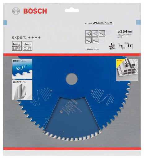 BOSCH Lame pour scie circulaire  D. ext. 254 mm nombre de dents 80 HLTCG ( 4000815473 )