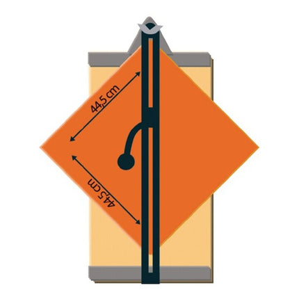 HUFA Carrelette HUFA Profi L800xD20 mm ( 4000817066 )