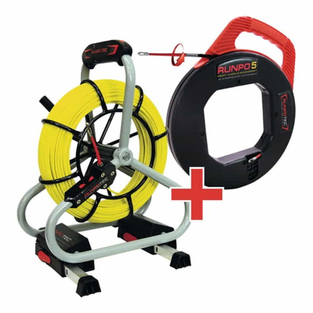 RUNPOTEC glass fibre rod GF 4.5 - professional set tape length 30 m ( 4000817958 )