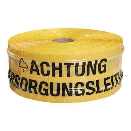 MULTICOLL route warning tape imprint Attention supply line ( 4000818321 )