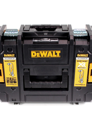 Dewalt DCD 740 M2  Akku Winkelbohrmaschine + 2x 4,0Ah Akku + Schnellladegerät + TSTAK - Toolbrothers