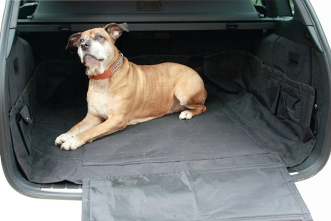 HP AUTOZUBEHÖR Kofferraummatte Luxus Nylon schwarz ( 4000818643 )