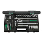 Set di chiavi a bussola STAHLWILLE 40/52/27/11 38 pezzi 1/4 + 1/2 ″ ( 4000820581 )