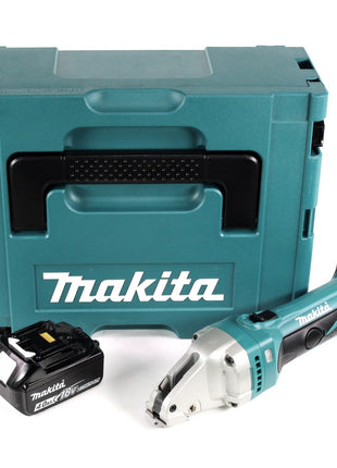 Makita DJS 161 M1J 18 V Li-Ion Akku Blechschere im Makpac + 1 x 4,0 Ah Akku - ohne Ladegerät - Toolbrothers