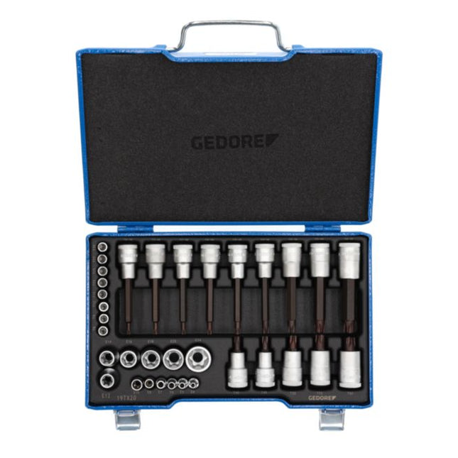 GEDORE socket spanner set 19 TX 20 34-piece ( 4000821554 )