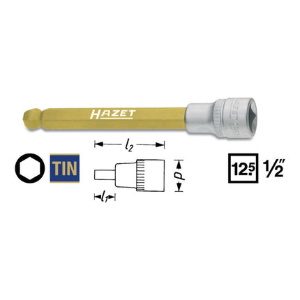 Presa HAZET 986KK 1/2 ″ esagonale ( 4000822763 )