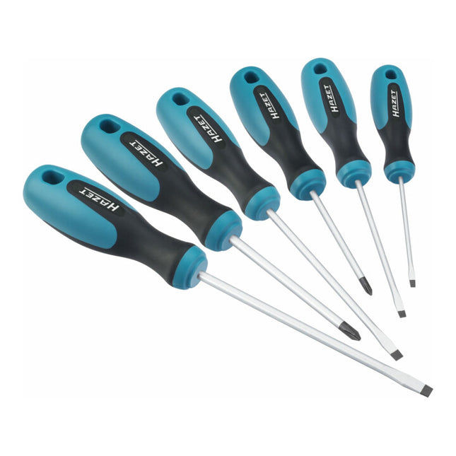HAZET screwdriver set 810/6 6-piece slotted / PH ( 4000822830 )