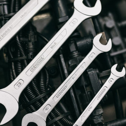 GEDORE double open-end spanner 6 6 x 7 mm Length 122 mm ( 4000823006 )