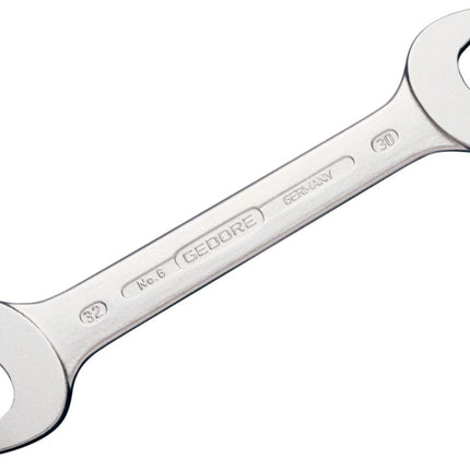 GEDORE double open-end spanner 6 6 x 7 mm Length 122 mm ( 4000823006 )