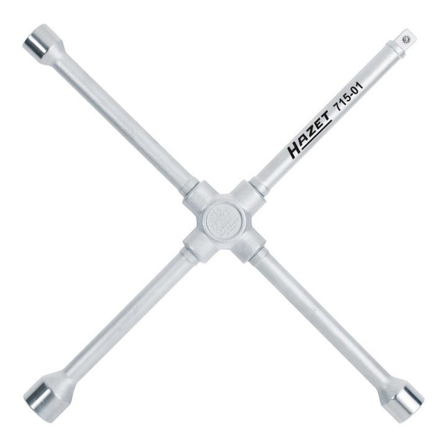 HAZET llave en cruz 715-01 17 x 19 x 22 x 12,5(1/2″ cuadrada) ( 4000823580 )