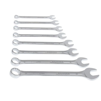 GEDORE Zestaw kluczy płasko-oczkowych 7-080 8-częściowy Szerokość klucza płaskiego 8-19 mm ( 4000823621 )