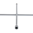 GEDORE combination spanner 28 PUV 17 x 19 x 21 mm(3/4x1/2″ square) ( 4000823667 )