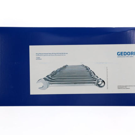 GEDORE Set di chiavi combinate 7-020 da 20 pezzi Larghezza delle chiavi a croce 8-32 mm ( 4000823703 )