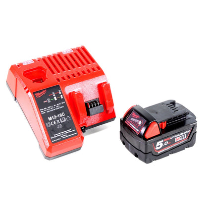 Milwaukee M18 FMTIWF12-501CX Akku Schlagschrauber 18V 610Nm Brushless + 1x Akku 5,0Ah + Ladegerät + HD Box - Toolbrothers