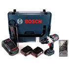 Bosch GSR 18V-85 C Akku Bohrschrauber 18V 110Nm Brushless + Holzbohrer-Set + 2x Akku 5,0Ah + Ladegerät + L-Boxx - Toolbrothers