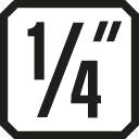 Presa GEDORE IS 20 1/4 ″ scanalata ( 4000824320 )