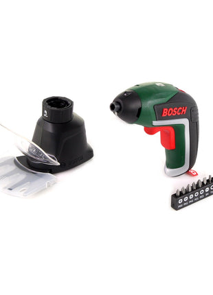 Bosch IXO V 3,6 V Garden Akkuschrauber ( 06039A800A ) + Grasschere + Strauchschere + Akku + Ladekabel - Toolbrothers