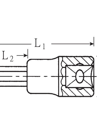 STAHLWILLE inserto de llave de vaso 54 IC 1/2″ hexágono interior, con espiga (4000826407)