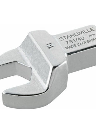 Narzędzie do wkładania szczęk STAHLWILLE 731/40 17 Szerokość w poprzek płaskowników 17 mm 14 x 18 mm ( 4000826574 )