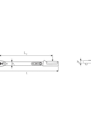 Klucz dynamometryczny STAHLWILLE 721QR/Quick 1/2 ″ 40 - 200 Nm ( 4000826607 )