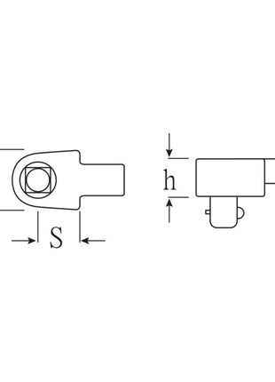 Herramienta de inserción STAHLWILLE 734/10 1/2″ 9 x 12 mm (4000826610)