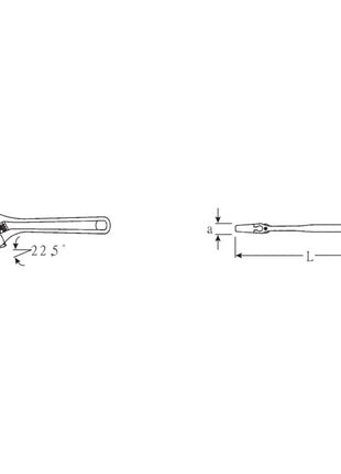 STAHLWILLE Rollgabelschlüssel 4026 max. 24 mm ( 4000826640 )