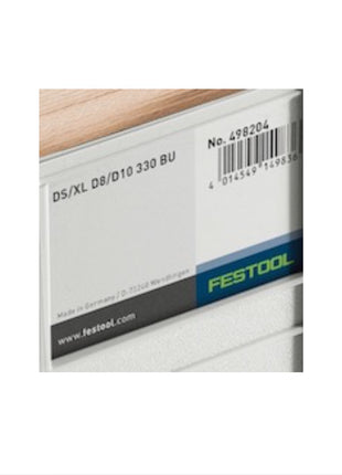 Festool Domino XL Dübel DS / XL D8 / D10 306 Stück mit Domino Fräsern ( 498204 ) - Toolbrothers