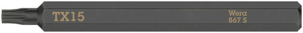 WERA Bit 867 S TORX 15 x 70 mm 1/4 ″ TORX 15 Długość 70 mm ( 4000827263 )