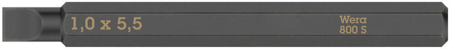 WERA Bit 800 S for slotted screws ( 4000827278 )