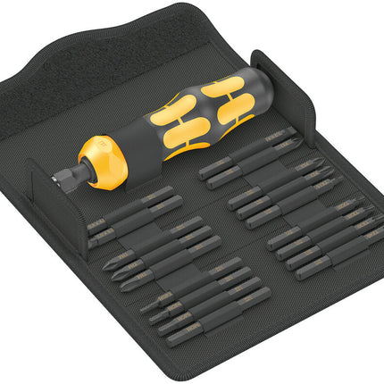 Juego de destornilladores WERA KK 900 Juego 1 19 piezas PH/PZD/TX/6 filos/ranuras ( 4000827283 )