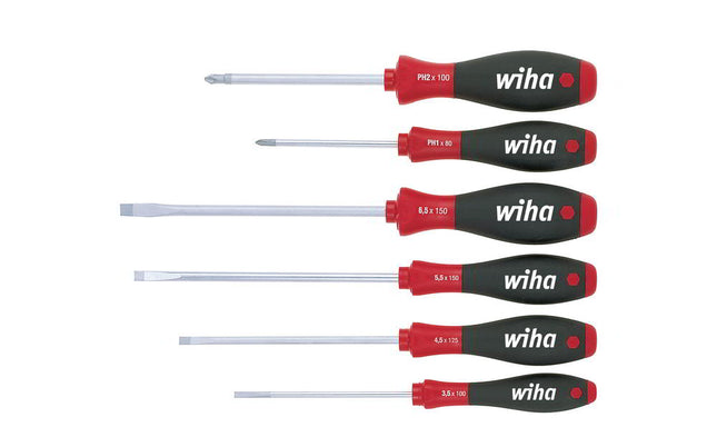 WIHA screwdriver set 302 HK6 SO 6-piece slotted / PH ( 4000827702 )