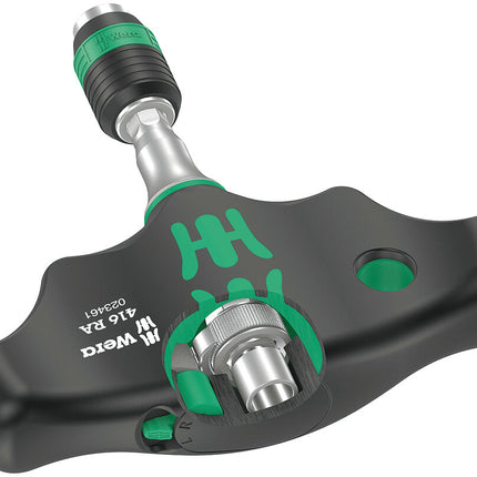 WERA bit holder 416 RA 1/4 ″ Ratchet with fine serration ( 4000829883 )