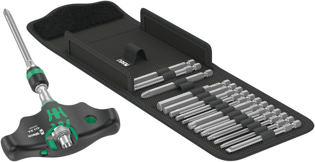 WERA bit set KK 400 RA Set 1 17-piece ( 4000829884 )