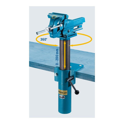 Urządzenie do regulacji wysokości HEUER Lift dla szczęk o szerokości 140 mm ( 4000830376 )