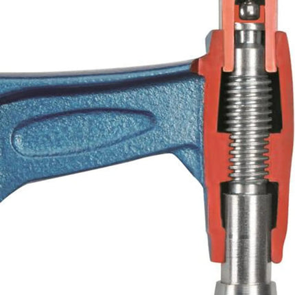 Abrazadera de tornillo URKO 4003-H Ancho de sujeción 300 mm Proyección 140 mm ( 4000831737 )