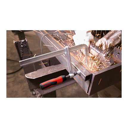 Abrazadera de tornillo BESSEY totalmente de acero GZ-2K Ancho de sujeción 120 mm Proyección 60 mm ( 4000831779 )