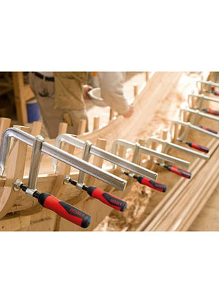 BESSEY Serre-joints tout acier GZ-2K envergure 200 mm col de cygne 100 mm ( 4000831781 )