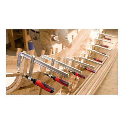 BESSEY all-steel screw clamp GZ-2K Clamping width 600 mm Projection 120 mm ( 4000831786 )