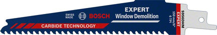 BOSCH Reciprocating saw blade Expert Window Demolition S 956 DHM Length 150 mm Width 6 mm ( 4000837426 )