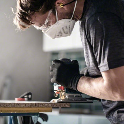 Lame de scie sauteuse BOSCH Bois dur 2 faces T 308 BF longueur totale 117 mm (4000837444)