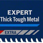Hoja de sierra de sable BOSCH Expert Thick Tough Metal longitud 100 mm ancho 25 mm (4000837482)