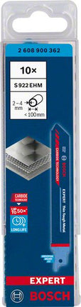 BOSCH reciprocating saw blade Expert Thin Tough Metal length 150 mm width 19 mm ( 4000837494 )