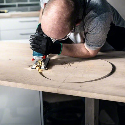 Hoja de sierra de calar BOSCH Wood 2 caras limpias T 308 BO longitud total 117 mm (4000837513)