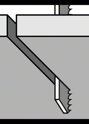 BOSCH Stichsägeblatt T 118 EFS Basic for Inox L.83mm Zahnteilung 1,4mm ( 4000837570 )