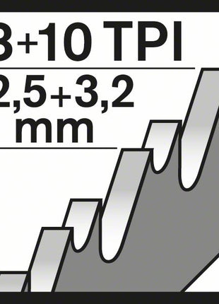 BOSCH Säbelsägeblatt S 1226 CHF Länge 300 mm Breite 25 mm ( 4000837584 )