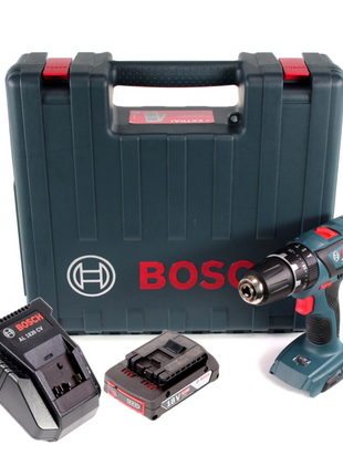 Bosch GSB 18-2-Li Plus Schlagbohrschrauber Professional 18 V im Koffer + 1x GBA 2,0 Ah + Bosch AL 1820 CV Schnellladegerät - Toolbrothers